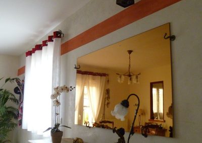 Enduit décoratif avec frise