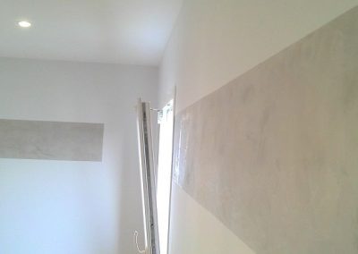 Enduit décoratif avec frise